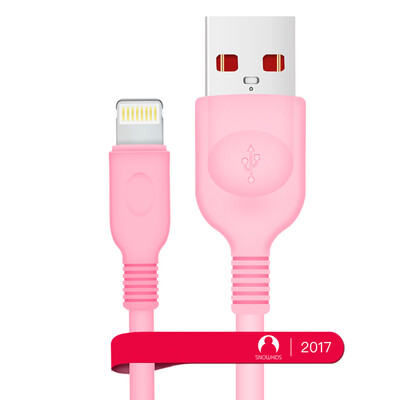 

Snowkids Frozen Whitening Series 12 M Pink Apple MFi Certification Data Cable Mobile Phone Charger Line Power Cord Applicable iPhone7 7P 6SP SE 5S 5