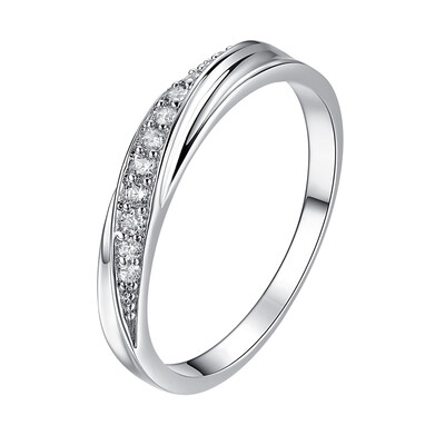 

Yoursfs@ 1989 Women Wedding Ring CZ Paved Engagement Jewelry Fashion Mujer
