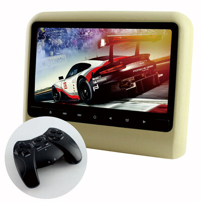 

9" HD LED Активный подголовник DVD-плеер с USB/TF-SD карты/колонки/двойной ИК / FM Trasmitter Multi язык