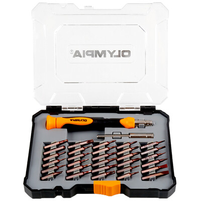 

OLYMPIA 11-1119 34-piece precision screwdriver set screwdriver set precision screwdriver set