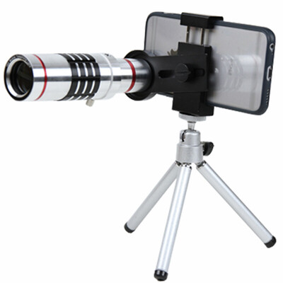 

Adventure LIEQI LQ-021 mobile phone lens 18 times telescope lens telephoto lens Apple Huawei external camera silver