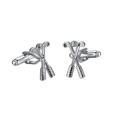 

Yoursfs Promotion Free Shipping Sport Series Fashion Cufflinks Golf Football Tennis Design Copper Silver Men Cuff Links Wholesale