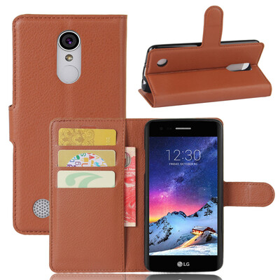 

GANGXUN LG K4 2017 Корпус высокого качества Кожа PU флип Обложка Kickstand Anti-shock Кошелек для LG K4 2017