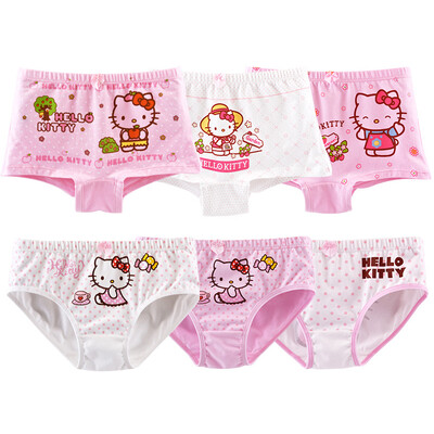 

Hello Kitty (HELLO KITTY) 6 children's underwear girls cotton underwear KTN054 110/55