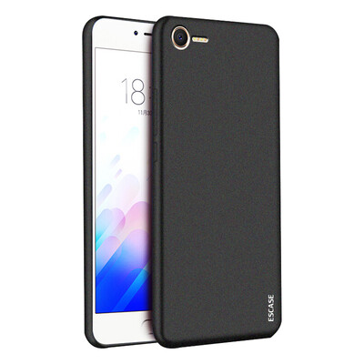 

ESCASE Meizu Charm Blue E2 Phone Case Enchanting Blue E2 Mobile Phone Case All Contains Sling Hole Soft Case Protective Case Gentleman Black