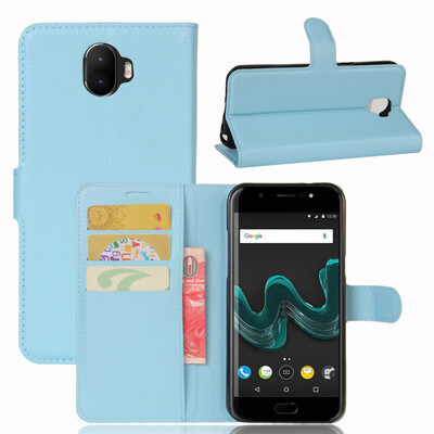 

GANGXUN Wiko WIM Case High Quality PU Leather Flip Cover Kickstand Anti-shock Wallet Case for Wiko WIM