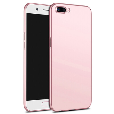 

Excellent OPPO R11 phone shell protective cover matte protection shell skin feeling hard shell series rose gold