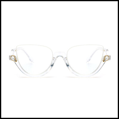 

Peekaboo cat eye sunglasses women luxury semi rimless clear sun glasses woman brand cats sonnenbrille sun shaders