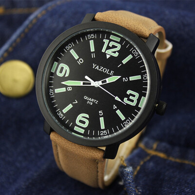 

YAZOLE 2017 Men Watch Top Famous Brand Luxury Wristwatch Male Clock Quartz Watch Wrist for Men Quartz-watch