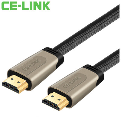 

CE-LINK HDMI cable 3 meters high-definition cable version 20 computer HDTV monitor projector line support 4K 2K braided wire round 1829