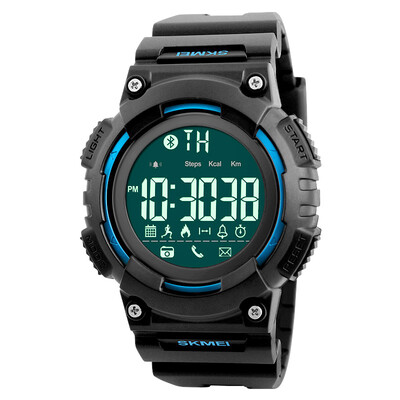 

Time beauty skmei smart watch men&39s sports watch versatile student running Bluetooth electronic watch 1256 red