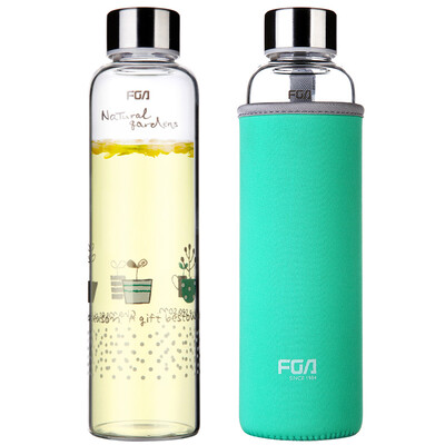 

Fuguang water Yang series of classic fashion men&women tea to send cup sets of glass water cups garden