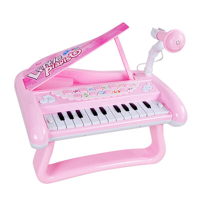 

QIAO WA BAO BEI children's electronic toys baby puzzle children multi-purpose small piano with light