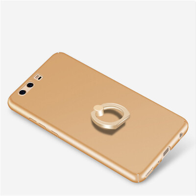 

Телефон Чехол для Huawei P10 Plus Ultra Тонкий Slim Обложка Простой PC Back Ring Holder 360 ° Защита вращения для Huawei P10 Plus