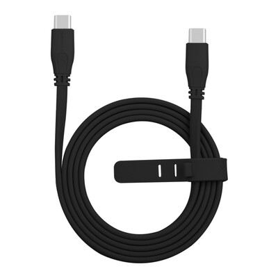 

MOMAX (MOMAX) DTC7 dual Type-C noodle data line Type-c switch Type-cUSB3.1 public security Zhuo mobile phone data charging cable 1 m black