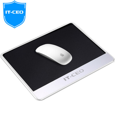 

IT-CEO X423T Aluminum Mouse Pad Pad Aluminum Metal Game Mouse Pad Anti-slip Rubber Bottom Computer Game Business Mouse Pad Gold