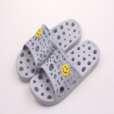 

Love home couple bathroom slippers home floor slippers male gray 4142 yards LJ8601