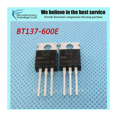 

5pcs free shipping BT137-600E BT137 BT137-600 600V Triacs RAIL TRIAC TO-220 new original