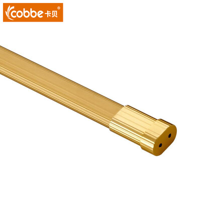 

Cobbe Cobbe Aluminum Magnesium Alloy Adjustable Telescopic Thicker Wardrobe Clothes Bar With Flange Aluminum White Medium