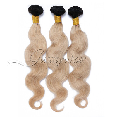 

9A High quality Ear to Ear 13x4 Lace Frontal Closure With Bundles Malaysian Virgin Hair Body Wave Honey Blonde #1B/27 Honey Blonde