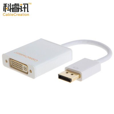 

CABLE CREATION DP to HDMI converter Displayport to HDMI male to female conversion adapter computer graphics card TV 4K HD black CD0017