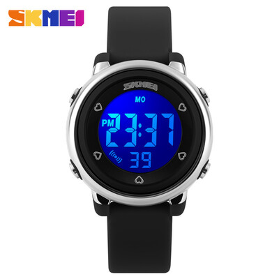 

SKMEI New Fashion Sports Children Watch 1100 Digital Watches Waterproof Alarm Back Light Digital Complete calendar Wristwatch