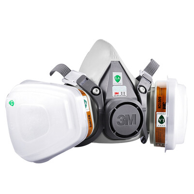 

3M protective masks upgraded version of 6200 gas masks chemical anti-chemical paint dust in the medium