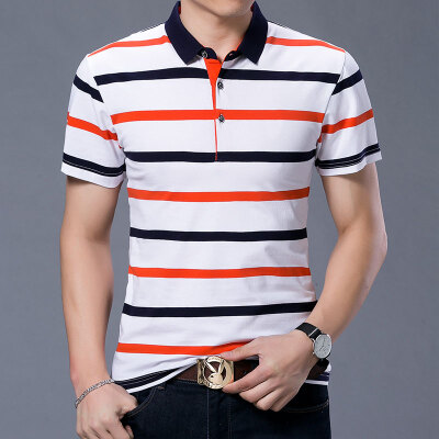 

Jeeploud man’s comfortable striped T-shirt 17001D1709