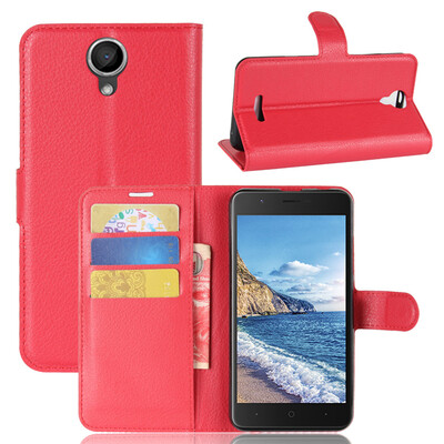 

GANGXUN Wiko Harry Case Высококачественная искусственная кожа с флип-обложкой Kickstand Anti-shock Кошелек для Wiko Harry