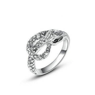 

Yoursfs Winding Snake RingEuropean Style Cocktail Ring Gift for Friend
