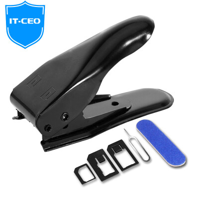 

IT-CEO X0JKQ-D dual-port mobile phone scissors clipboard Nano micro sim restore card sets Cato card slot Universal Samsung Huawei Apple iPhone4 5 6S 7