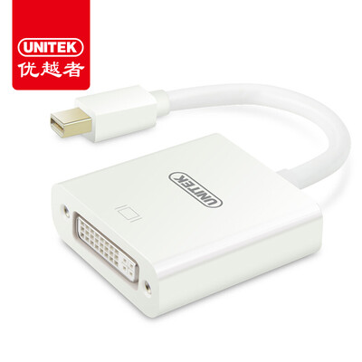 

(UNITEK) Mini DP to DVI Converter Mini Displayport Конверсионный кабель Apple MacBook Lightning Разъем интерфейса Y-6335WH