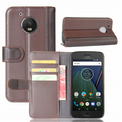 

GANGXUN Motorola Moto G5 Чехол из натуральной кожи Магнитный флип-чехол Kickstand Card Slot Wallet Pouch для Moto G5