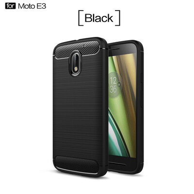 

Back Case For Motorola Moto E3 Anti-Slippery Scratch-Resistant Shockproof Lightweight Bumper Cover For Motorola Moto E 3rd Gen