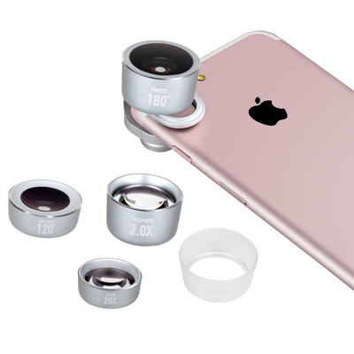 

MOMAX 4-in-1 phone camera lens kit