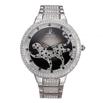 

Womens Watch Personality Glaring Quartz watch With A Steel watchband