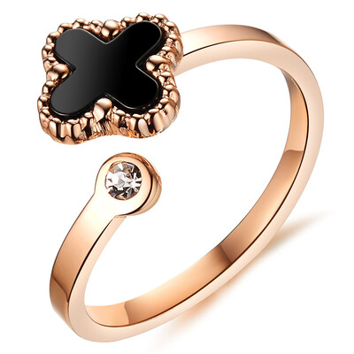 

Yoursfs @ Mood Ring Изменение температуры Mood Ring Кольцо клевера Любовь Открытые регулируемые кольца Дамы Модные драгоценности