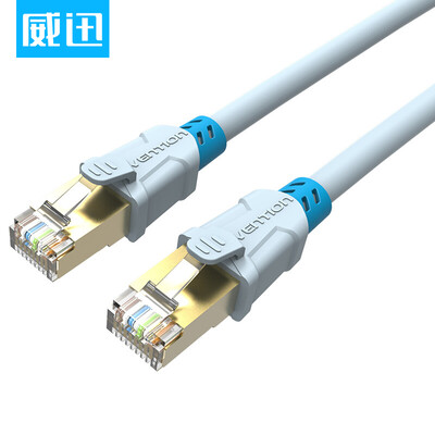 

WDC (VENTION) Шесть типов сетевого кабеля Cat6 Категория 6 экранированный сетевой кабель перемычки 20 метров (синий) VAP-A06-S2000