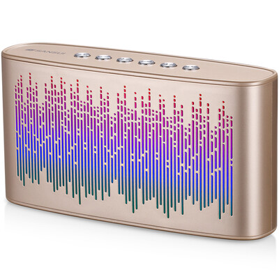 

Пейзаж (SANSUI) T12 Цвет динамиков Bluetooth светет мини-аудио телефон портативный сабвуфер карта радио