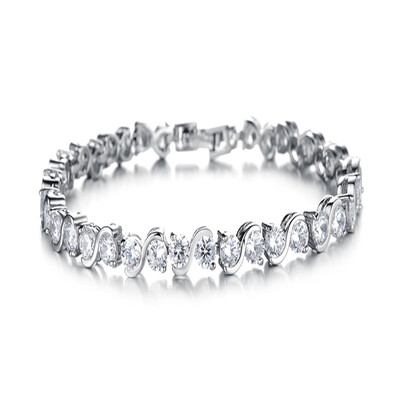 

Yoursfs® 18K Gold Plated Tennis Bracelet Use High Quanlity Zircon Fashion Jewelry