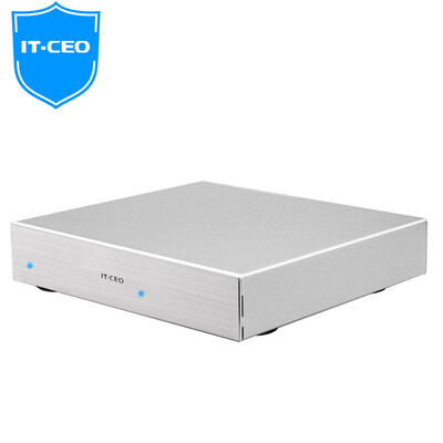 

IT-CEO W802S двухдисковый 2,5-дюймовый USB3.1 дисковый массив ящик для шкафа Type-C мобильный жесткий диск коробка внешний корпус SATA / SSD твердотельный жесткий диск серебристый