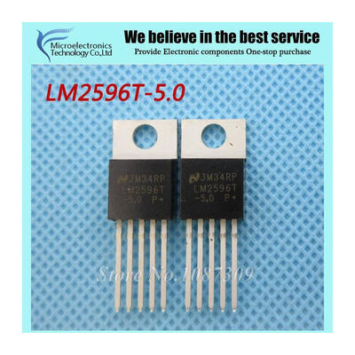 

10pcs free shipping LM2596T-5.0 LM2596 LM2596T Voltage Regulators - Switng Regulators 150 KHZ 3A EP-DOWN VLTG REG TO-220-5