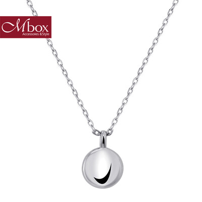 

Mbox necklace female Korean version with bohemian element fashion collarbone necklace advertising balloon silver