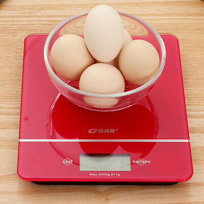 

Ou Runzhe Kitchen Scale Toughened Glass Panel High Precision Weighing E-Baking Scale Kitchenware Weighing Electronic Pound