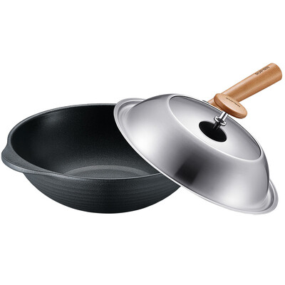 

Su Boer supor craftsman sticks no sticky no frying pan fried wok steel cover PC32D5