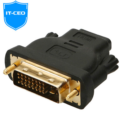 

IT-CEO V7DV-2 DVI 24 5 revolution HDMI female adapter HDMI to DVI two-way conversion head DVI adapter