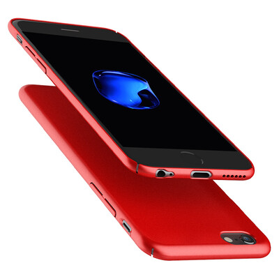 

Locke ROCK iphone6s phone shell protective cover Apple 6 slim hard shell nude series all-inclusive mobile phone sets mysterious red
