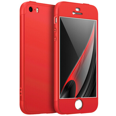 

GANGXUN iPhone se Корпус 360 Full Protection Ультратонкий жесткий защитный чехол для ПК для iPhone 5S