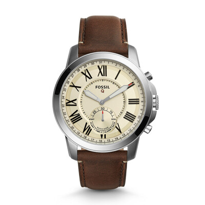 

Fossil Q Grant brown leather strap smart watch watch watch sports watch fashion watch FTW1118