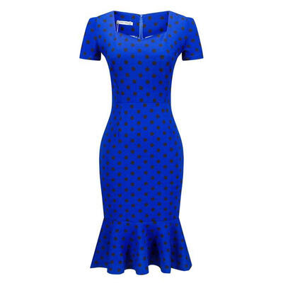 

The American and American thousand bird to repair body bag buttock fishtail evening dress dress pencil skirt